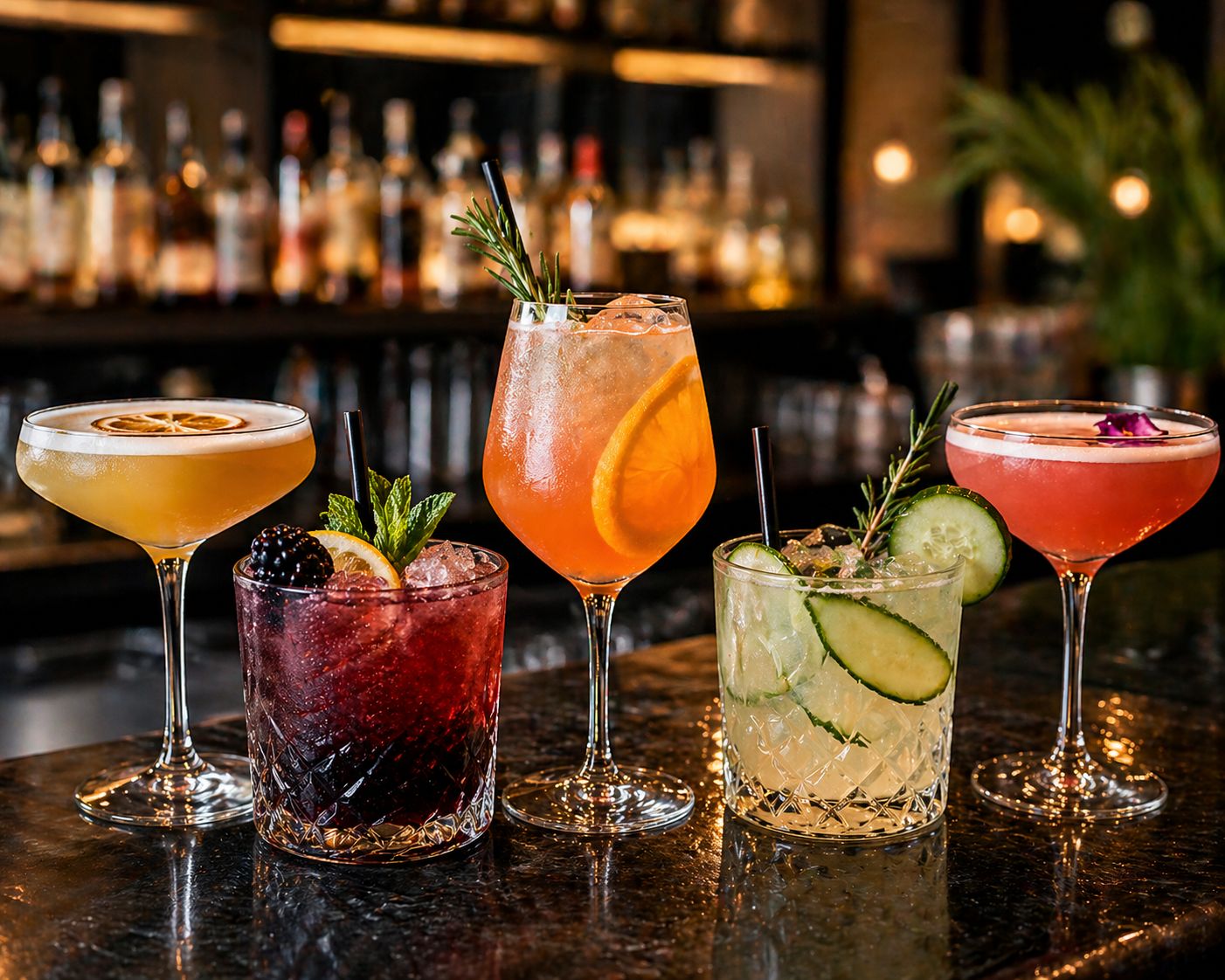 Full-service bar